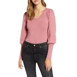 Rachel Parcell Juliet Sleeve Sweater